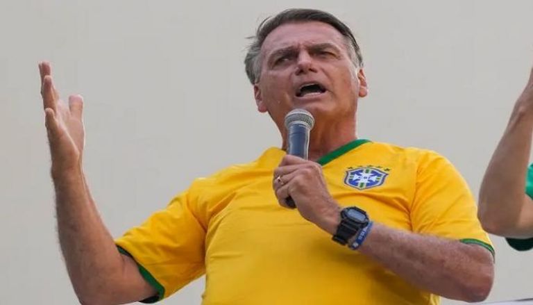 الرئيس البرازيلي السابق جايير بولسونارو 