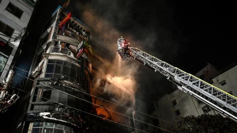 حريق بنغلاديش