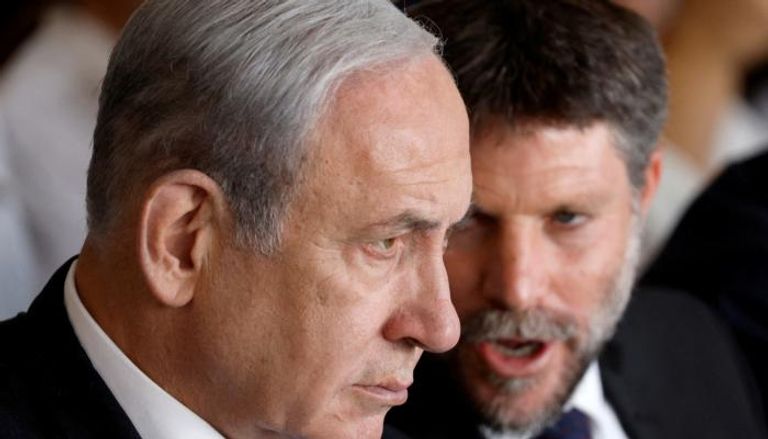 رئيس الوزراء الإسرائيلي بنيامين نتنياهو ووزير المالية بتسلئيل سموتريش
