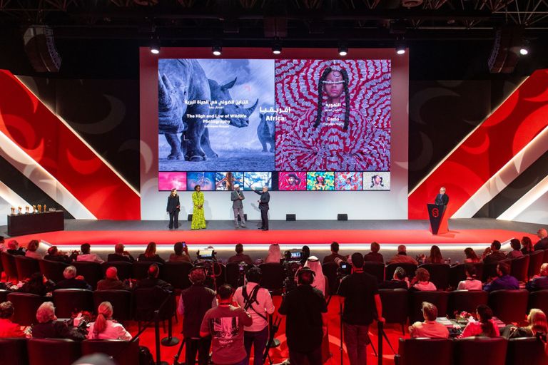 تسليم جوائز "مشروع عدسة العالم"