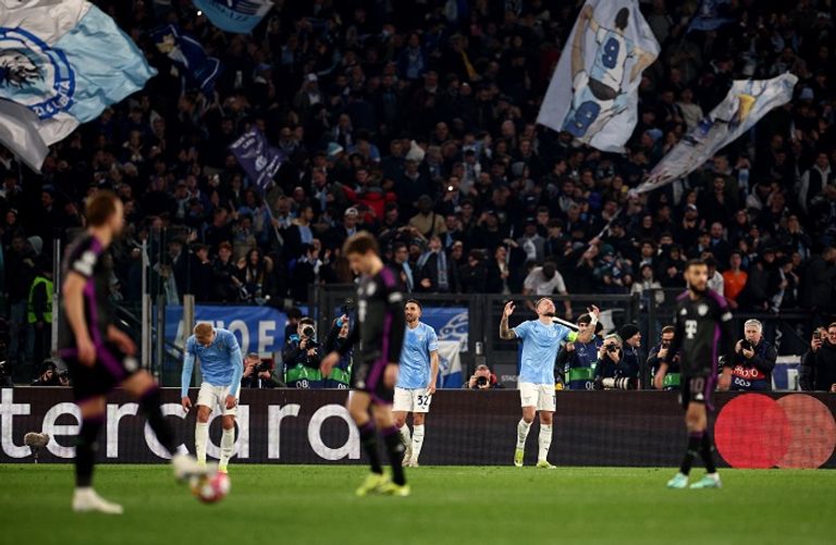 لاتسيو ضد بايرن ميونخ هاري كين بقميص بايرن ميونخ