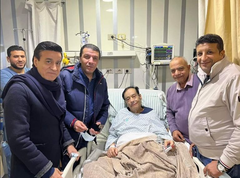 من جنازة الموسيقار الراحل حلمي بكر