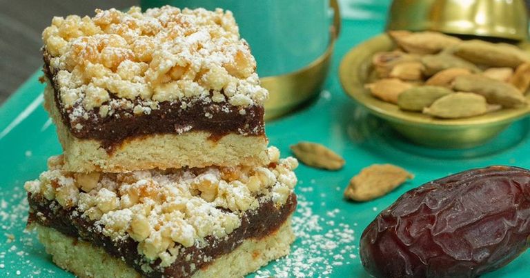 طريقة عمل المبروشة بالفستق الحلبي