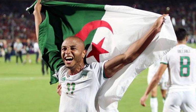 ياسين براهيمي نجم منتخب الجزائر