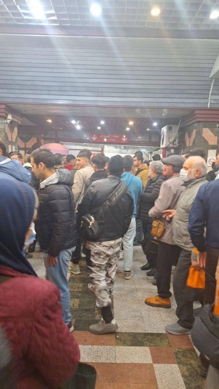 مترو طهران - أرشيفية