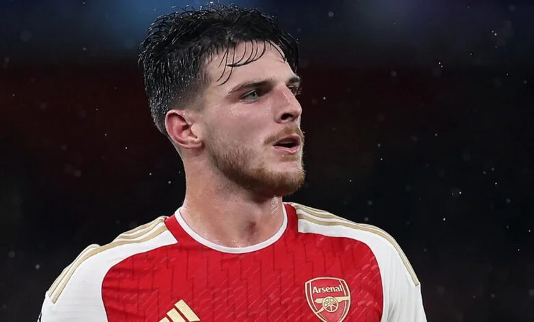 ديكلان رايس نجم أرسنال أرسنال الإنجليزي