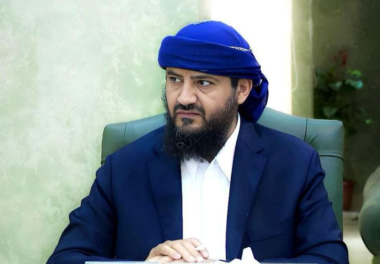 جانب من لقاء أبو زرعة المحرمي والمستشار العسكري للمبعوث الأممي