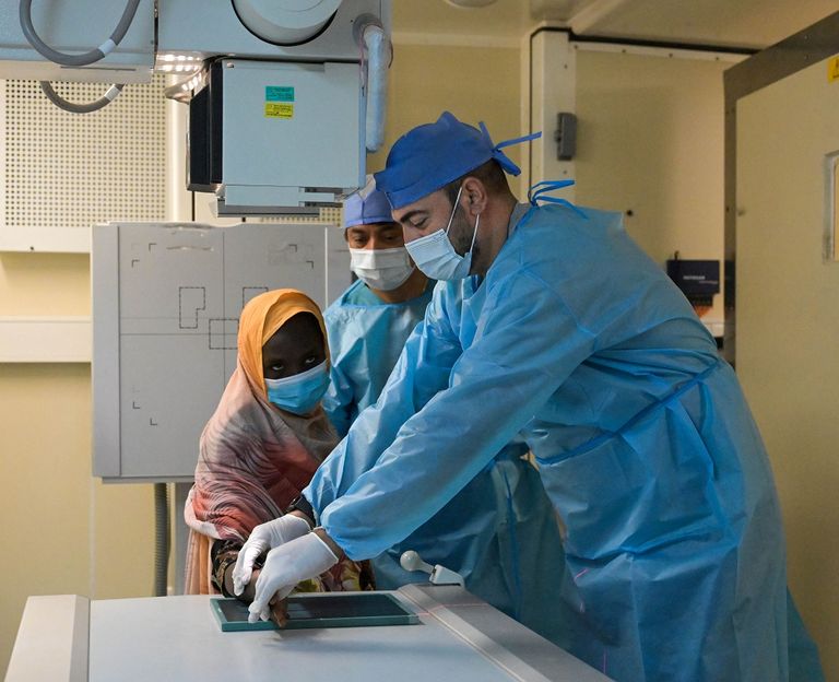 المستشفى الميداني الإماراتي في تشاد 