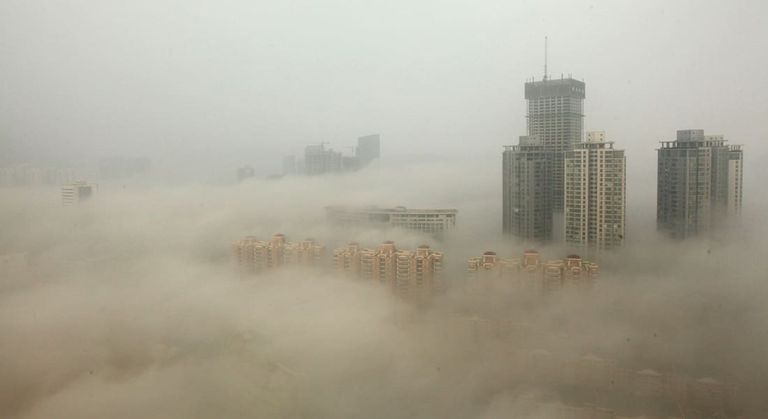 تلوث الهواء في الصين