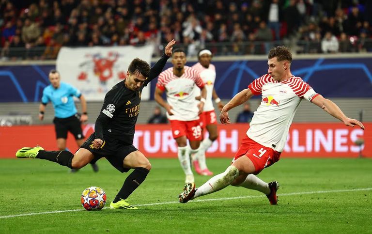 ريال مدريد ولايبزيغ