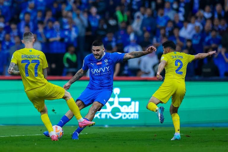 الهلال ضد النصر إشراف قنفود