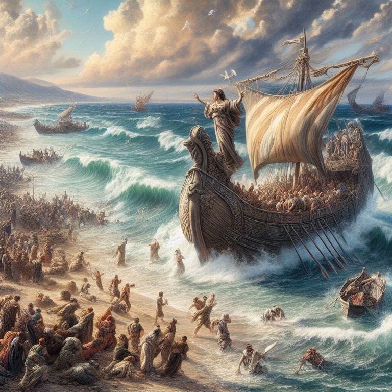 صورة تخيلية لـلمهمة مصممة بالذكاء الاصطناعي