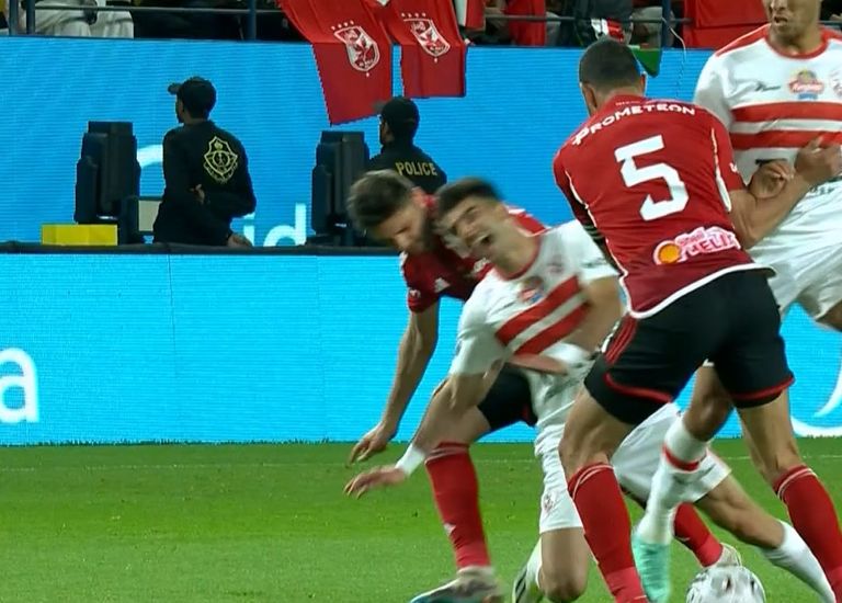 إصابة أحمد سيد زيزو