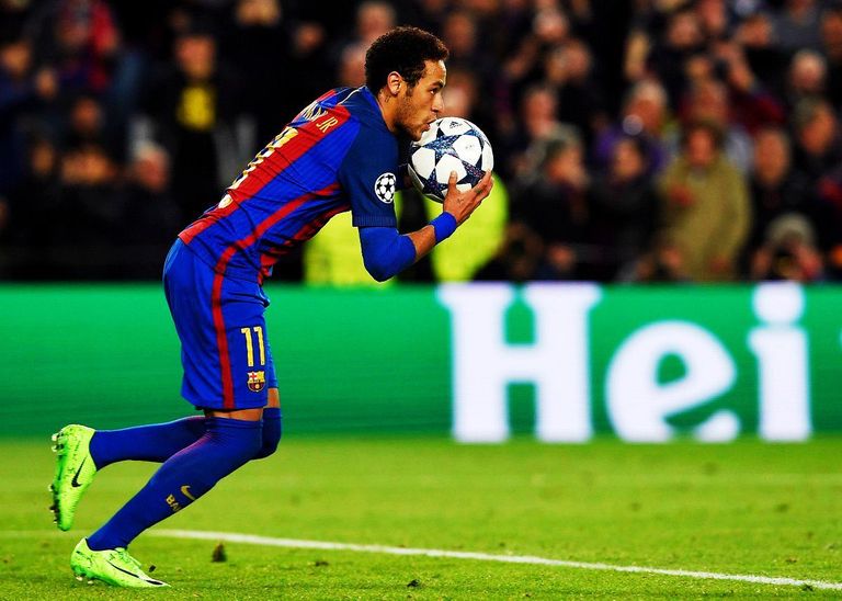 نيمار ميسي ونيمار من ريمونتادا برشلونة ضد باريس