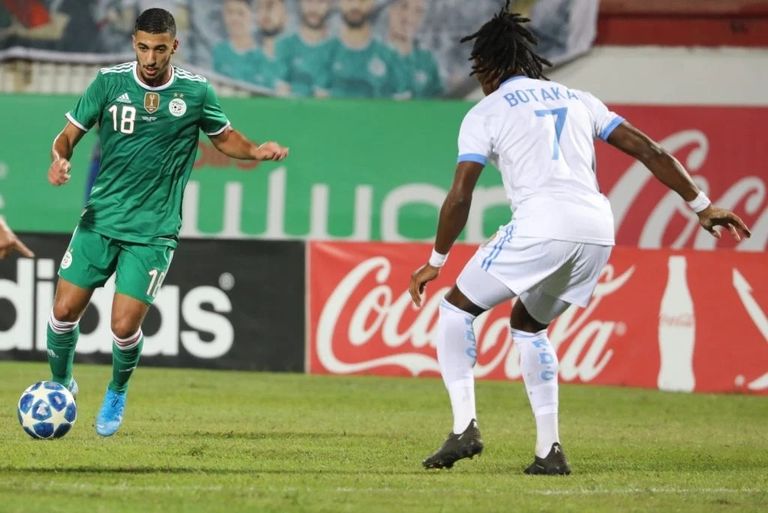 سعيد بن رحمة  منتخب الجزائر