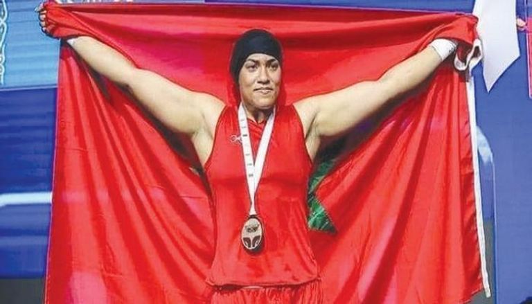 الملاكمة المغربية خديجة المرضي