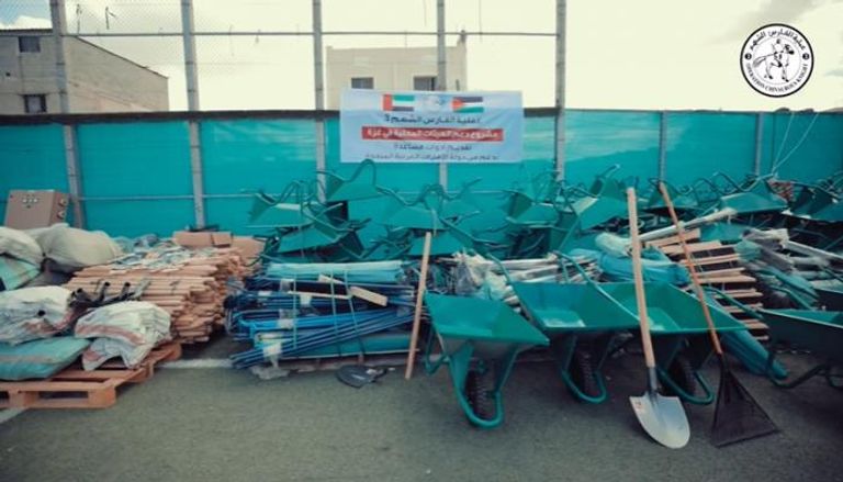 «الفارس الشهم 3» تقدم معدات لبلديات غزة