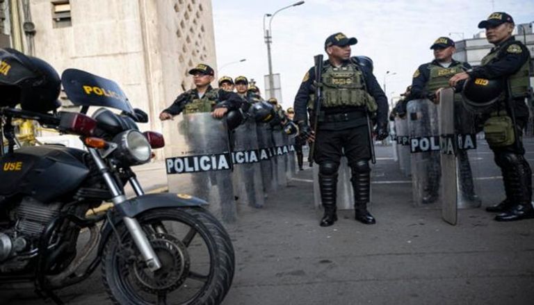 عناصر من الشرطة في البيرو - أرشيفية