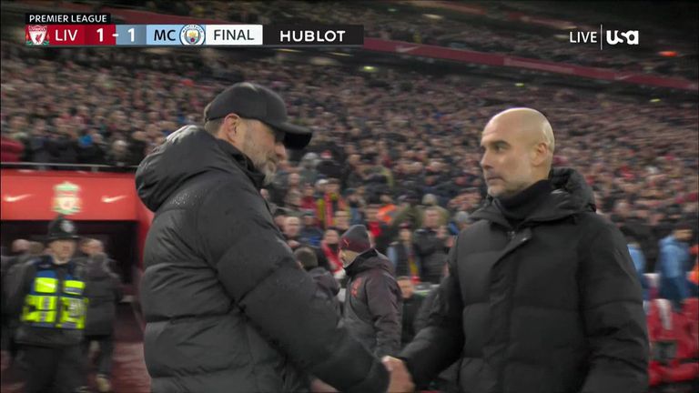 يورغن كلوب وبيب غوارديولا بيب غوارديولا ويورغن كلوب