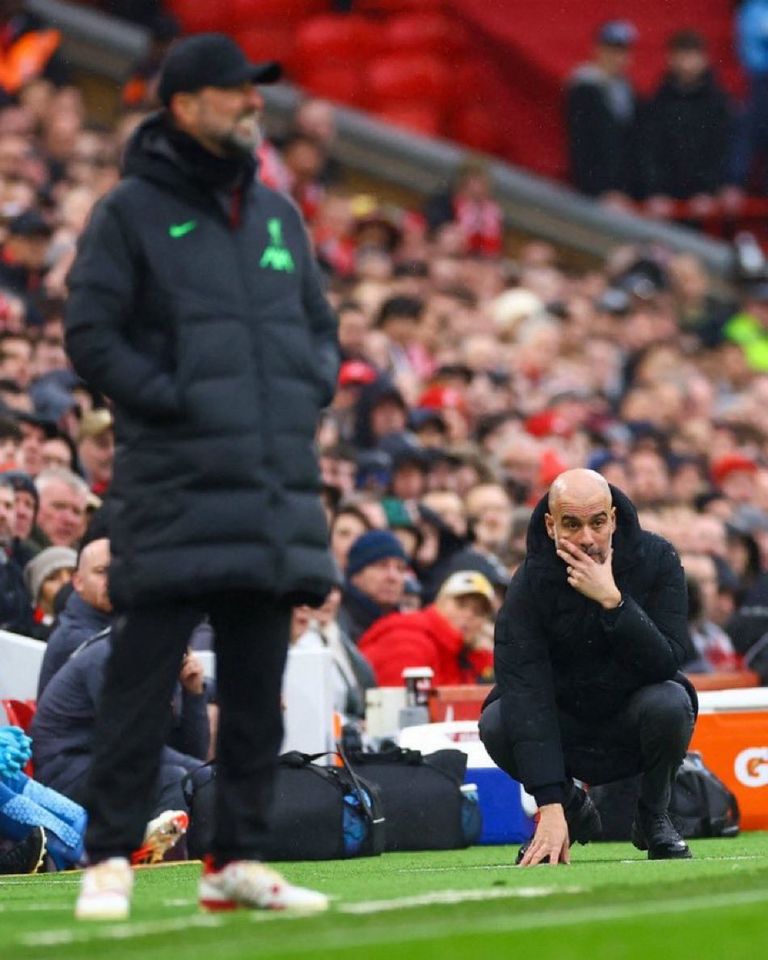 يورغن كلوب وبيب غوارديولا بيب غوارديولا ويورغن كلوب