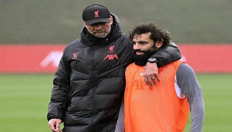 يورغن كلوب ومحمد صلاح