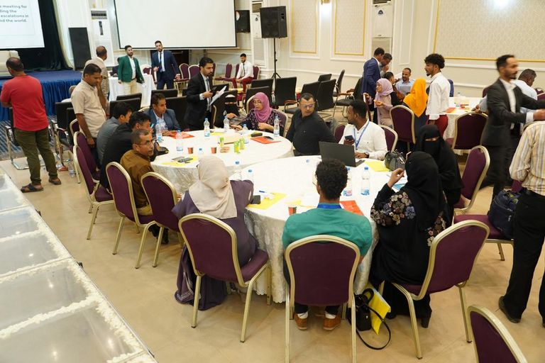 من اللقاء المدني في اليمن