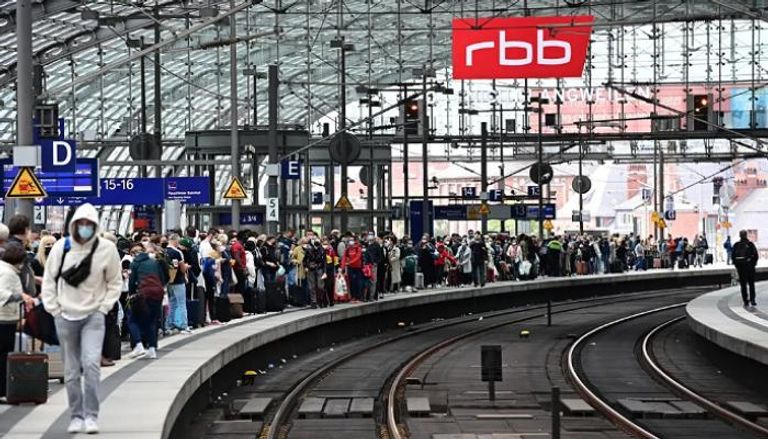 إضراب السكة الحديد في ألمانيا- أرشيفية