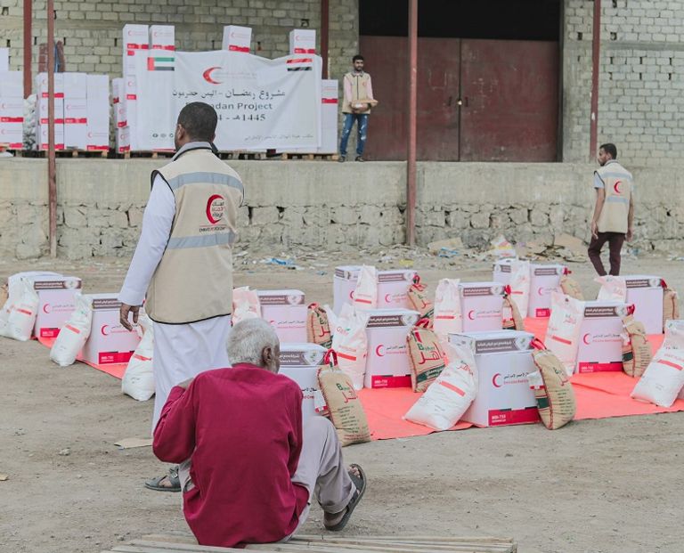 جانب من الاستجابة الإماراتية الشاملة لمتطلبات الأشقاء اليمنيين 