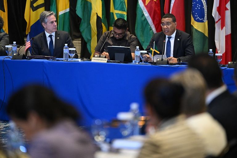 جانب من أعمال العنف في هايتي