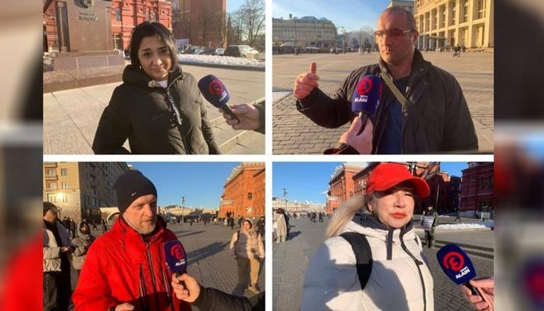 مواطنون روس التقتهم العين الإخبارية