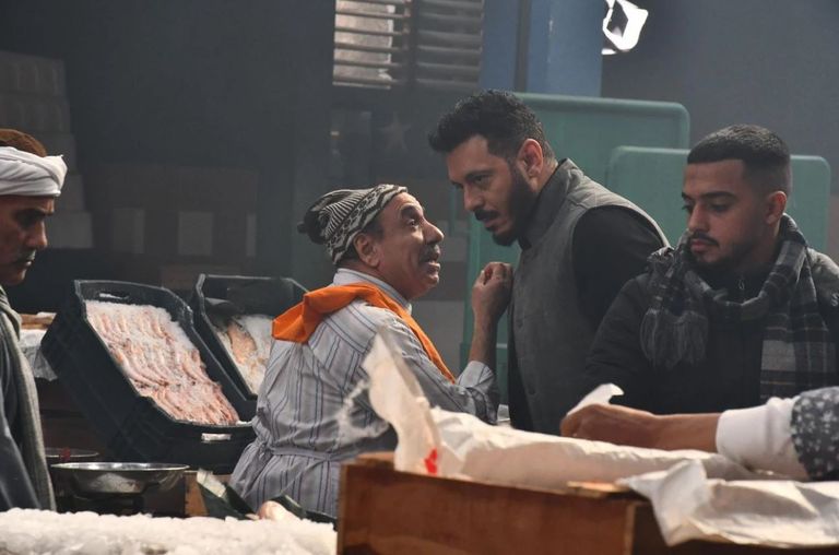 مصطفى شعبان في المسلسل