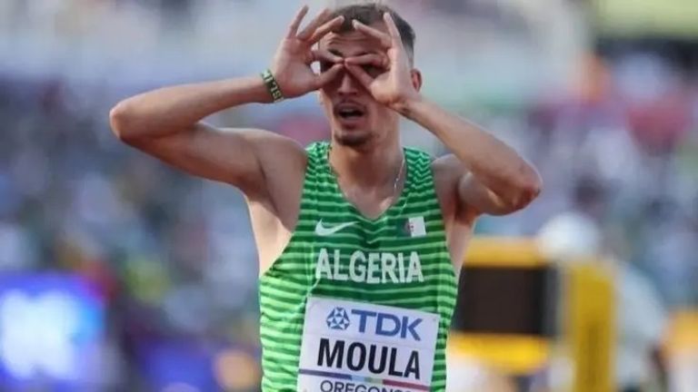 سليمان مولا العداء الجزائري سليمان مولا