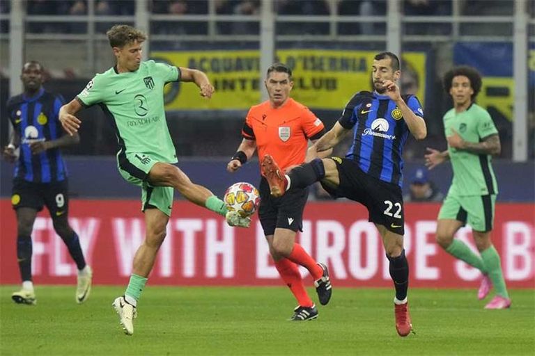 أتلتيكو مدريد وإنتر ميلان 