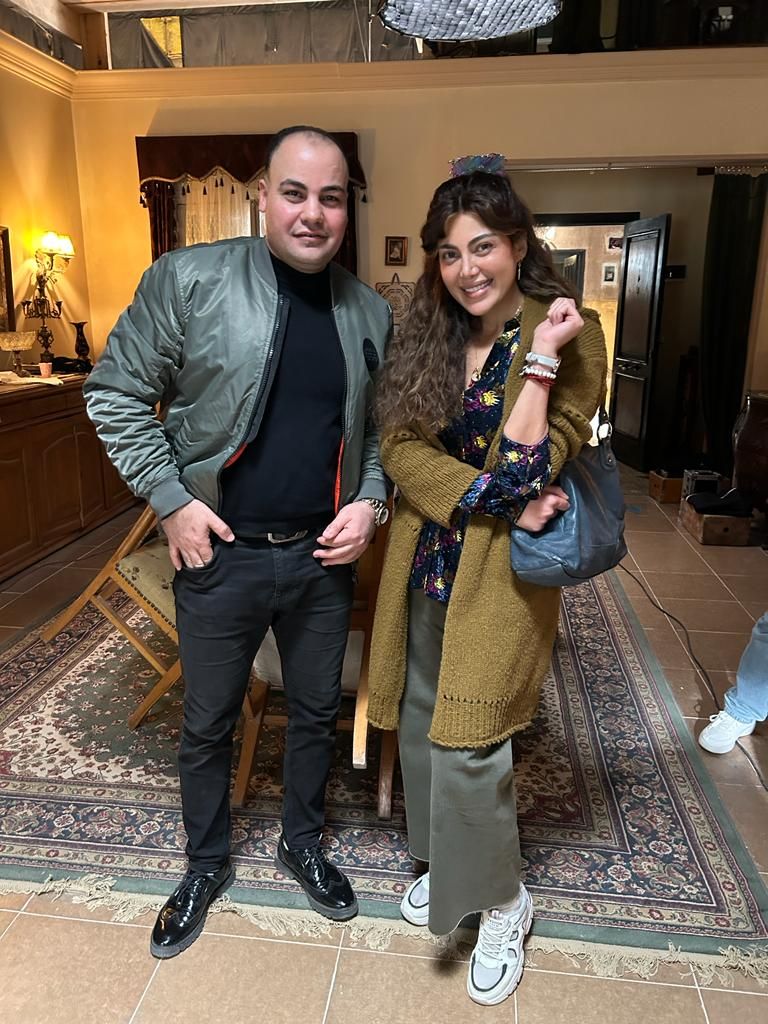 عمرو صحصاح رفقة الفنان يحيى الفخراني