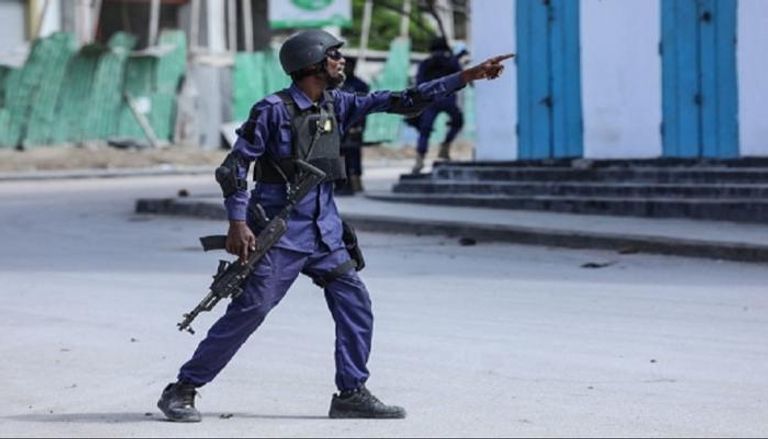 أحد عناصر الشرطة الصومالية -أرشيفية