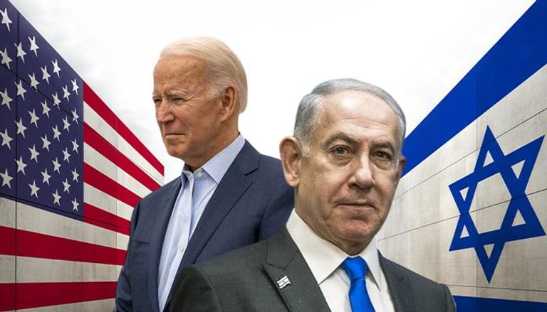لقاء سابق بين رئيس الوزراء الإسرائيلي نتنياهو والرئيس الأمريكي بايدن