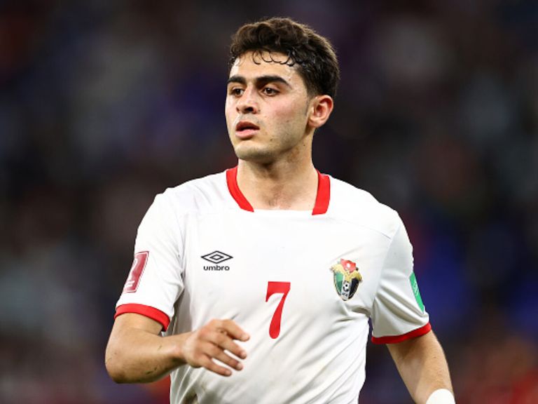 محمد أبوزريق شرارة نجم منتخب الأردن