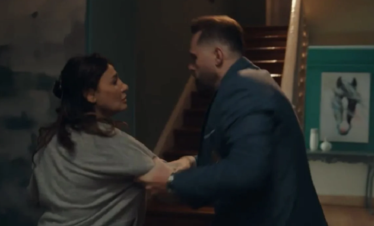 مشهد من مسلسل 