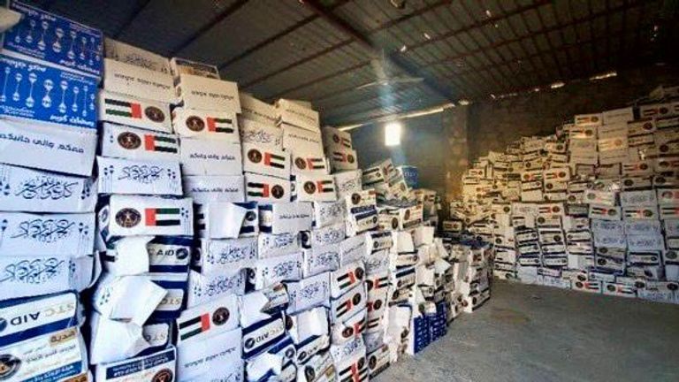 المساعدات الإماراتية إلى اليمن
