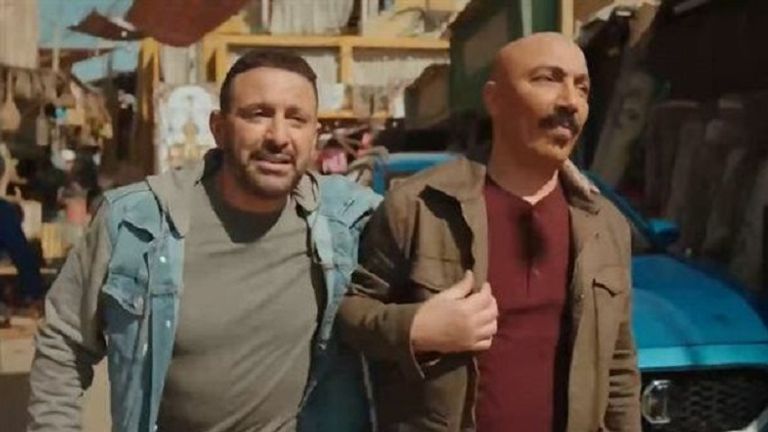 مشهد من مسلسل "العتاولة"