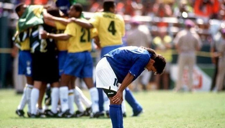 ركلات ترجيح البرازيل وإيطاليا في نهائي كأس العالم 1994