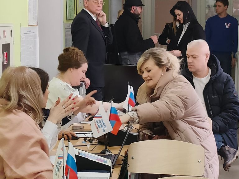 ممثل المراكز الانتخابية لمنطقة بيغوفايا في موسكو فيتالي كيموفيغ