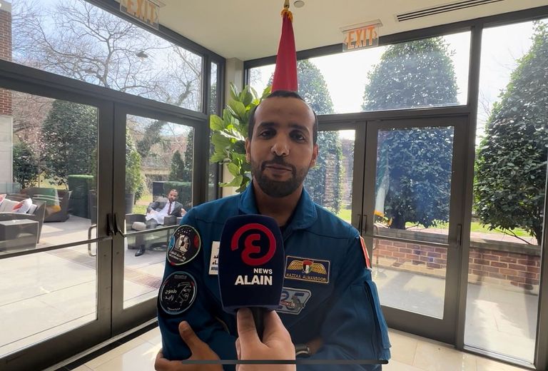 رائد الفضاء الإماراتي هزاع المنصوري