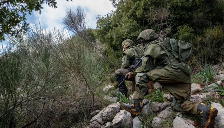 جنود على الحدود الإسرائيلية
