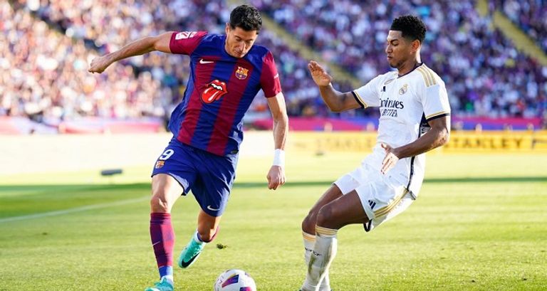 روبرت ليفاندوفسكي وجود بيلينغهام