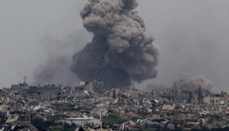تبعات قصف في غزة