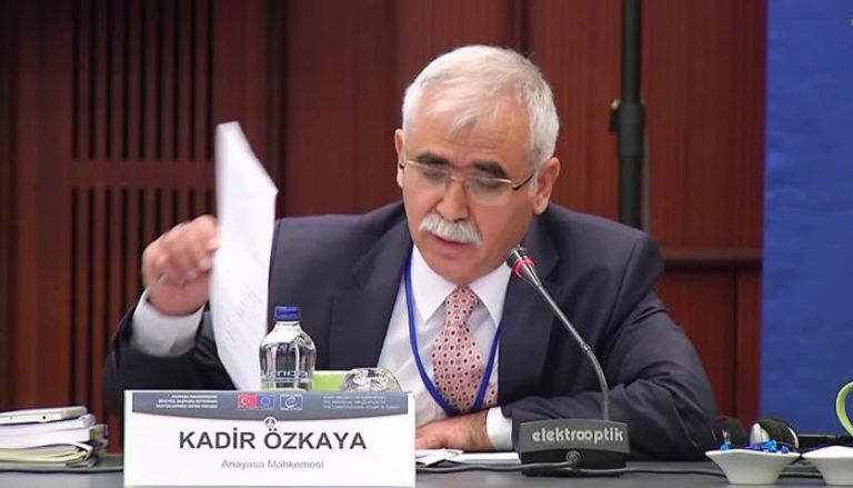 قادر أوزكايا رئيس المحكمة العليا في تركيا