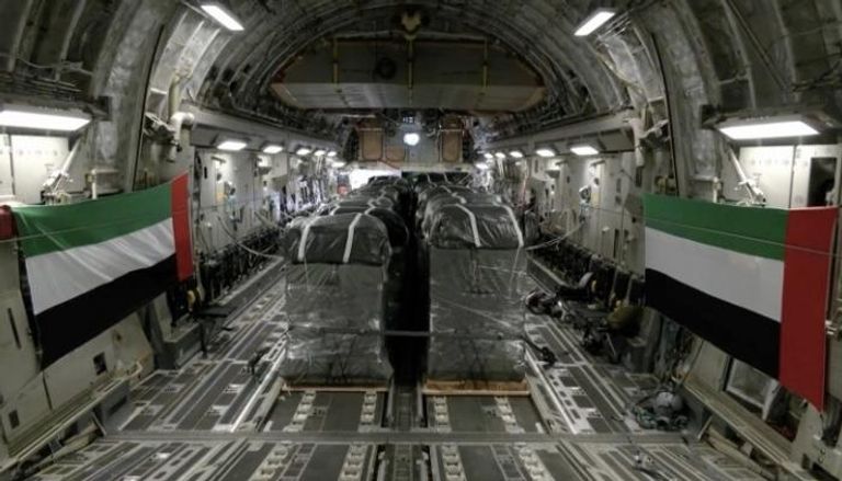 الإمارات ومصر تنفذان الإسقاط الجوي الـ 11 لمساعدات غزة