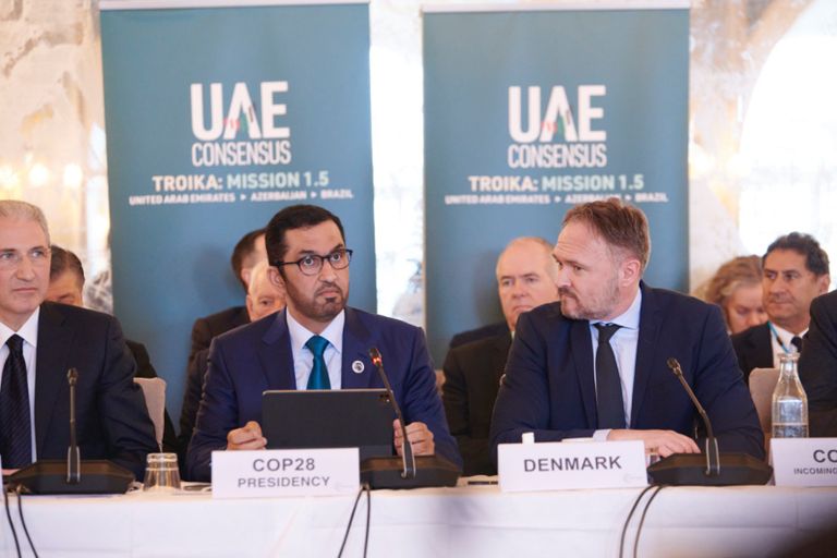 لقاءات سلطان الجابر في اجتماع كوبنهاغن للمناخ جانب من اجتماع كوبنهاغن للمناخ