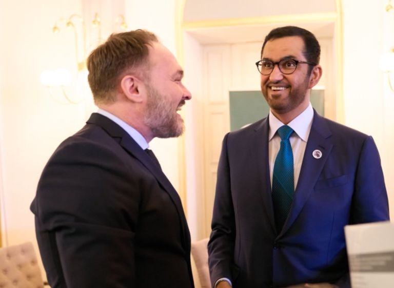 لقاءات سلطان الجابر في اجتماع كوبنهاغن للمناخ جانب من اجتماع كوبنهاغن للمناخ